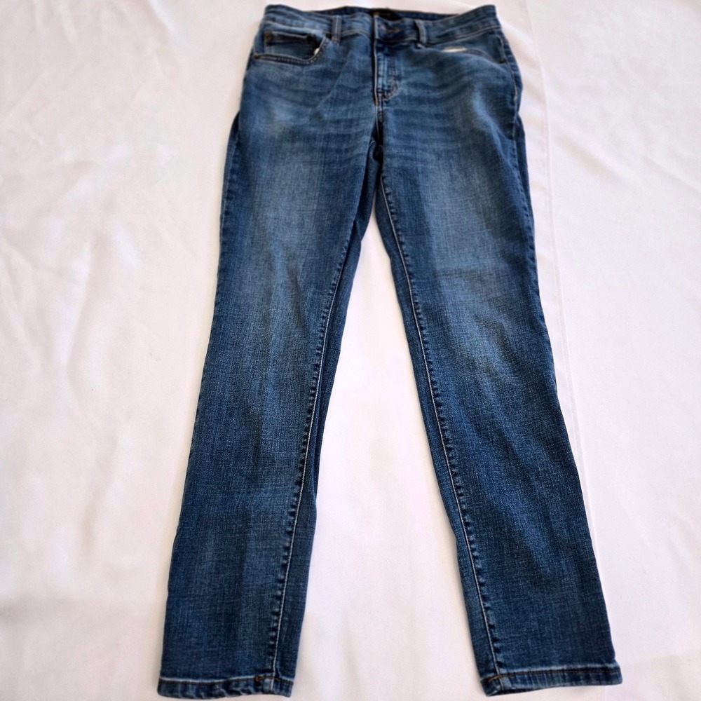 Frye Denim Jeans‎ Womens Size 6 Blue Skinny Mid Rise Wash Stretch Casual 27x28